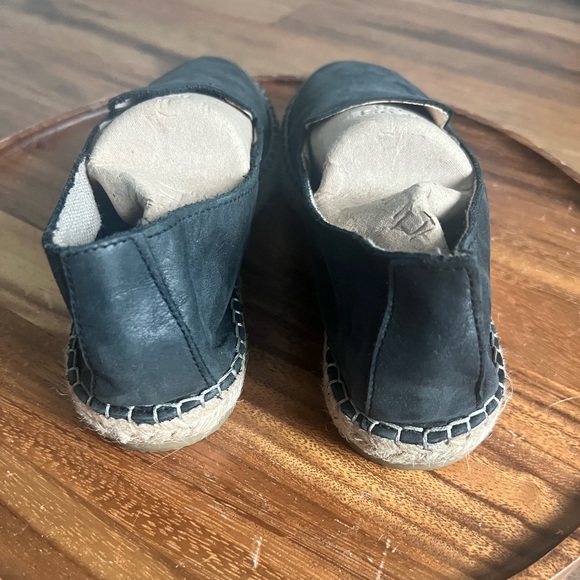 Free People  Laurel‎ Canyon Black Espadrilles size 36 turn on bottom NWOB - Picture 6 of 9